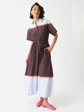 NWT A.L.C. Collared Shirt Dress Maxi